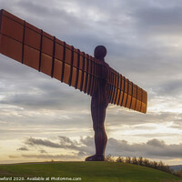 Buy canvas prints of Angel of the North by Alan Crawford