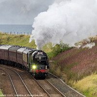 Buy canvas prints of The Aberdonian Steam Engine 60163 by Alan Crawford