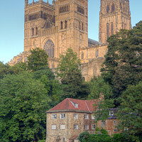 Buy canvas prints of Durham Cathedral and the Old Fulling Mill by Alan Crawford