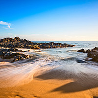 Buy canvas prints of Beautiful and secluded Secret Beach in Maui, Hawai by Jamie Pham
