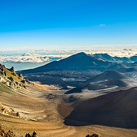 Buy canvas prints of The summit of Haleakala Volcano in Maui. by Jamie Pham