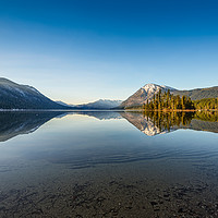 Buy canvas prints of Lake Wenatchee in Washington State. by Jamie Pham