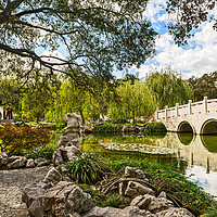 Buy canvas prints of Beautiful Chinese Garden at the Huntington Library by Jamie Pham
