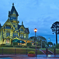 Buy canvas prints of Victorian Architecture of the Carson Mansion by Jamie Pham
