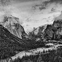 Buy canvas prints of Dramatic View of Yosemite National Park. by Jamie Pham