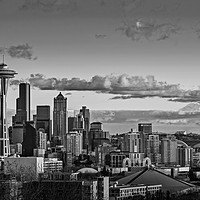 Buy canvas prints of Seattle Skyline by Jamie Pham