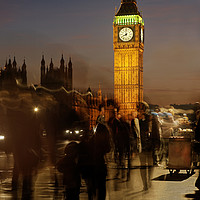 Buy canvas prints of Big Ben at Night by Colin Woods