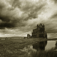 Buy canvas prints of Whitby Abbey by Colin Woods