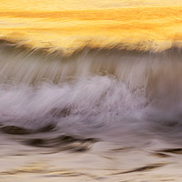 Buy canvas prints of Wave Breaking in Morning Light by Colin Woods