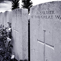 Buy canvas prints of WW1 War Graves by Colin Woods