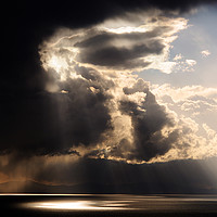 Buy canvas prints of Storm Light on Lake Titicaca, Peru by Colin Woods