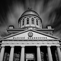 Buy canvas prints of Marché Bonsecours in Montreal by Colin Woods
