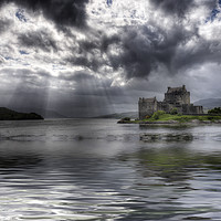 Buy canvas prints of Eilean Donan Castle in Scotland by Colin Woods