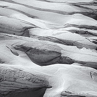 Buy canvas prints of Glacier du Geant by Colin Woods