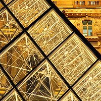 Buy canvas prints of LE Louvre Paris by Colin Woods