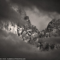 Buy canvas prints of Clearing storm in the French Alps by Colin Woods