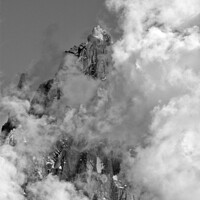 Buy canvas prints of Clouds and Summits in the French Alps by Colin Woods