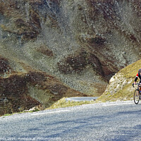 Buy canvas prints of On the Col du Galibier by Colin Woods