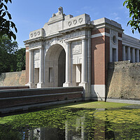 Buy canvas prints of Menin Gate Memorial to the Missing, Ypres by Arterra 