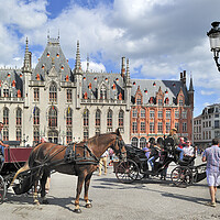 Buy canvas prints of Grand Place in Bruges, Belgium by Arterra 