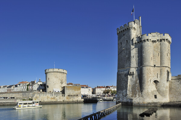 Vieux-Port, Old Harbour at La Rochelle, France Picture Board by Arterra 
