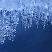 Buy canvas prints of Ice formations and Icicles by Arterra 