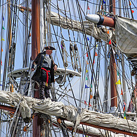 Buy canvas prints of Tall Ship and Buccaneer by Arterra 