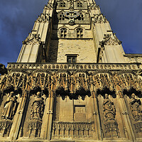 Buy canvas prints of Canterbury Cathedral in Stormy Weather, Kent by Arterra 