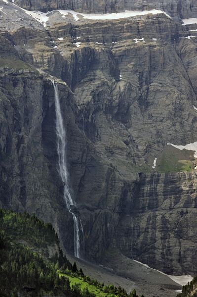 Gavarnie Falls in the Pyrenees Picture Board by Arterra 