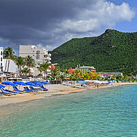 Buy canvas prints of Great Bay at Sint Maarten, Caribbean by Arterra 