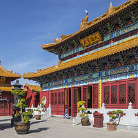 Buy canvas prints of Chinese Buddhist Temple by Arterra 