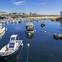 Buy canvas prints of Trévignon Harbour, Brittany by Arterra 