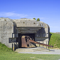 Buy canvas prints of Batterie Le Chaos, Normandy by Arterra 