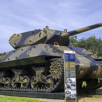 Buy canvas prints of M10 Tank Destroyer  by Arterra 