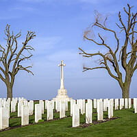 Buy canvas prints of Prowse Point Military Cemetery, Ploegsteert by Arterra 