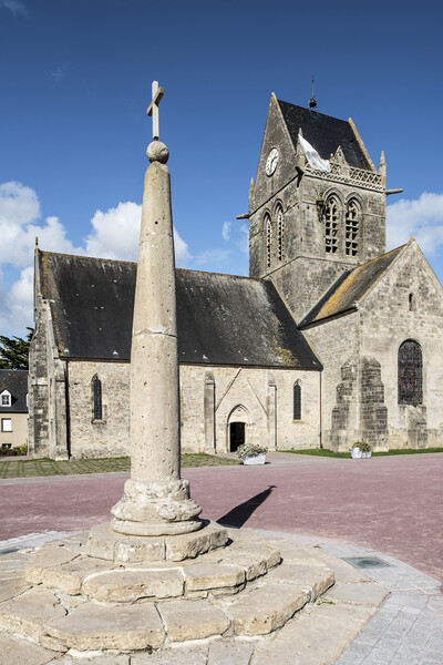 Sainte-Mère-Église, Normandy Picture Board by Arterra 