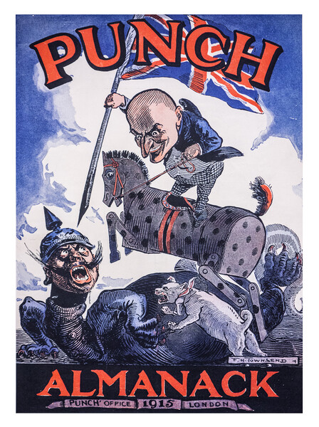 WWI Punch’s Almanack Picture Board by Arterra 