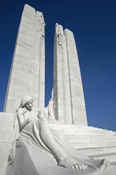 Battle of Vimy Ridge Monument Picture Board by Arterra 