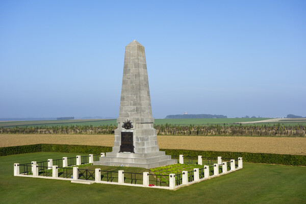 1st Australian Division Memorial at Pozières Picture Board by Arterra 