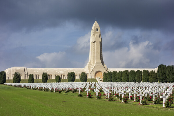 Douaumont Ossuary, Battle of Verdun Picture Board by Arterra 