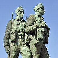 Buy canvas prints of WWII Commando Memorial, Scotland by Arterra 