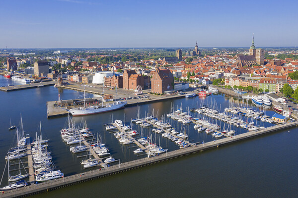 Stralsund Harbour, Germany Picture Board by Arterra 