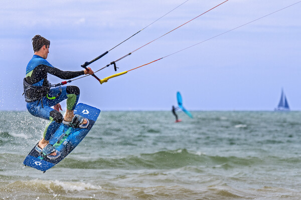 Kitesurfer Picture Board by Arterra 