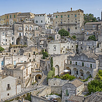 Buy canvas prints of Sassi in the City Matera, Italy by Arterra 