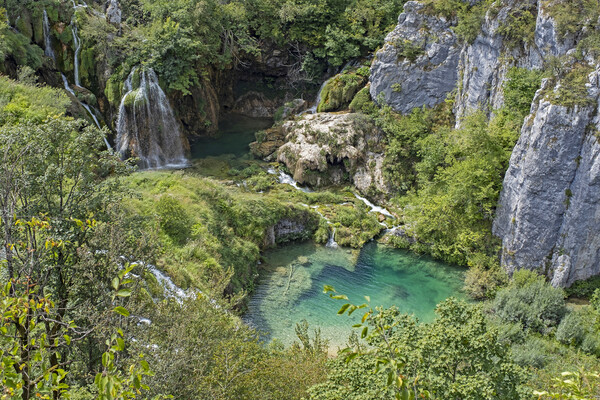 Plitvice Lakes National Park, Croatia Picture Board by Arterra 