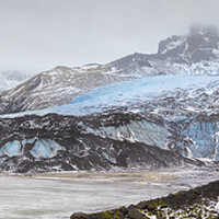 Buy canvas prints of Falljokull Glacier, Iceland by Arterra 