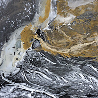 Buy canvas prints of Virkisa River Basin, Iceland by Arterra 