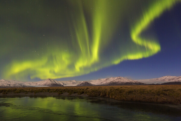 Aurora Borealis in Iceland Picture Board by Arterra 