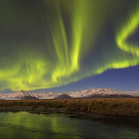 Buy canvas prints of Aurora Borealis in Iceland by Arterra 