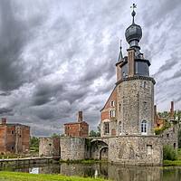 Buy canvas prints of Havre Castle, Belgium by Arterra 